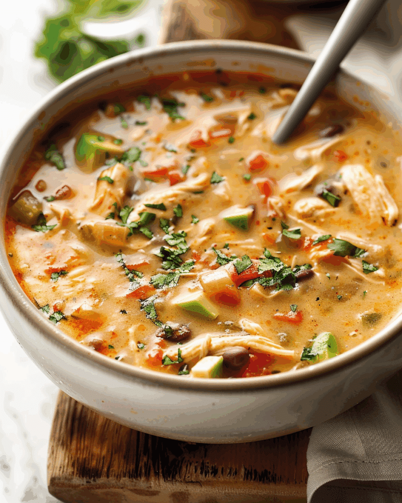 Chicken Enchilada Soup