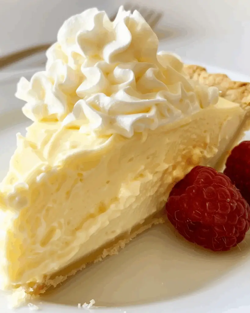 Keto Lemon Sour Cream Pie