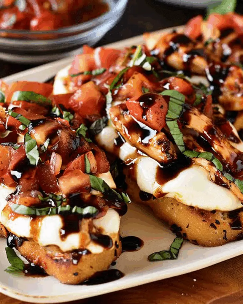 Mozzarella Bruschetta Chicken