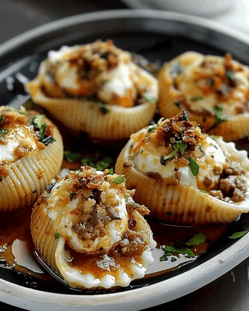 Beef Stuffed Shells Ricotta