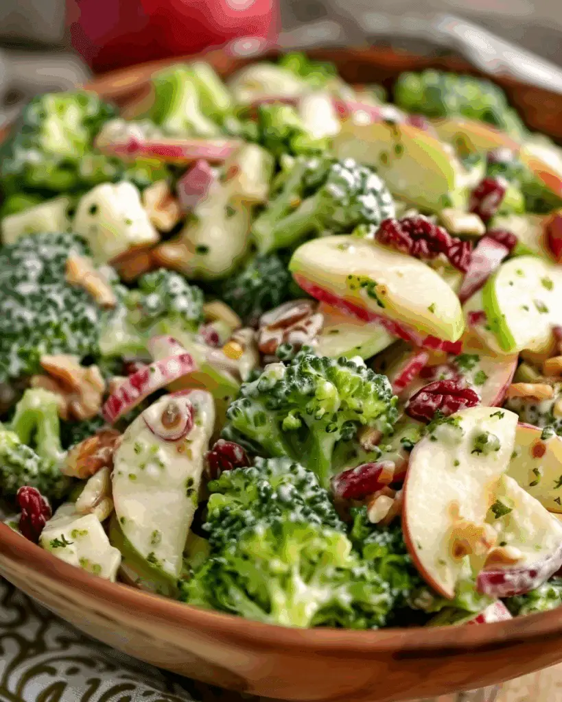 Honeycrisp Apple Broccoli Salad