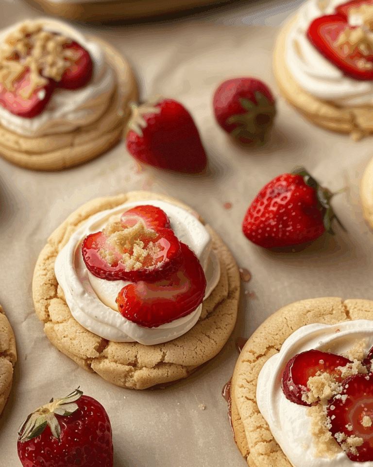 Strawberry Cheesecake Cookies