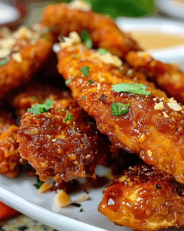 Thai Sticky Chicken Fingers