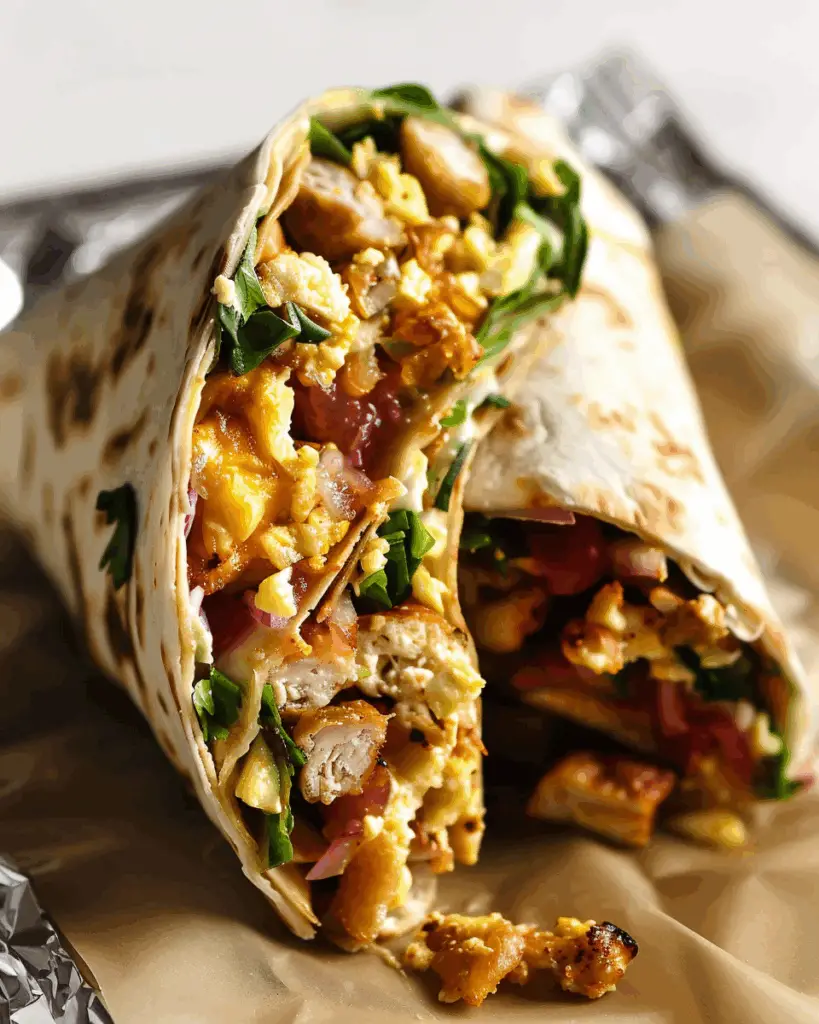 Healthy Breakfast Burrito