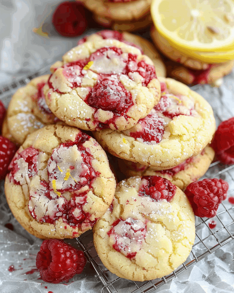 Lemon Raspberry Cookies