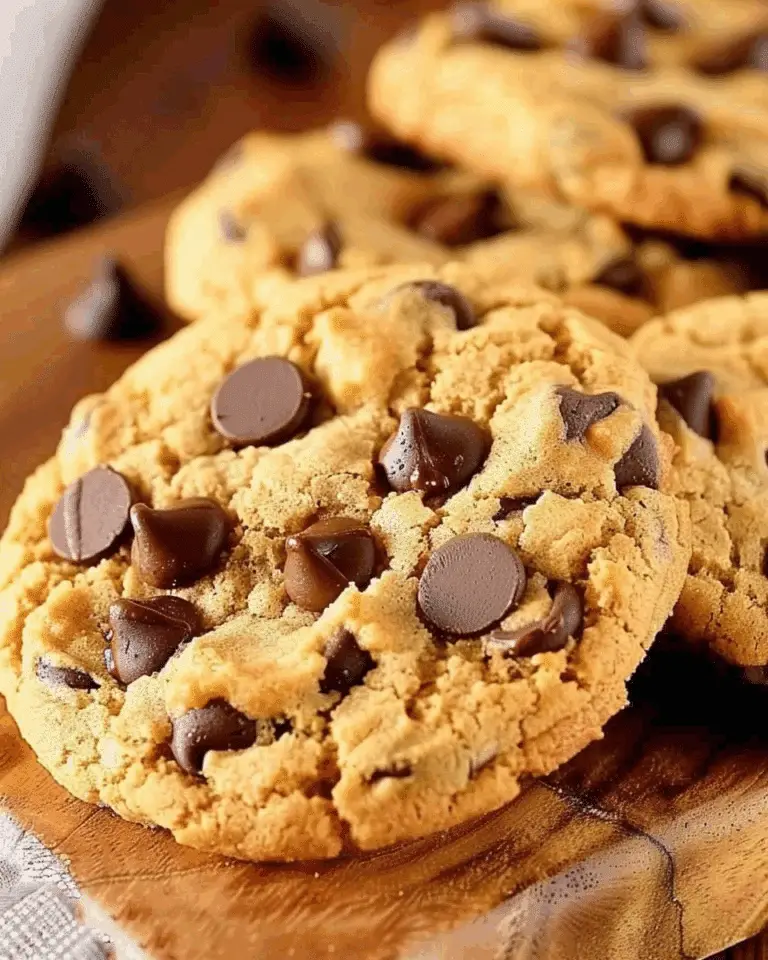 Almond Flour Chocolate Chip Cookies