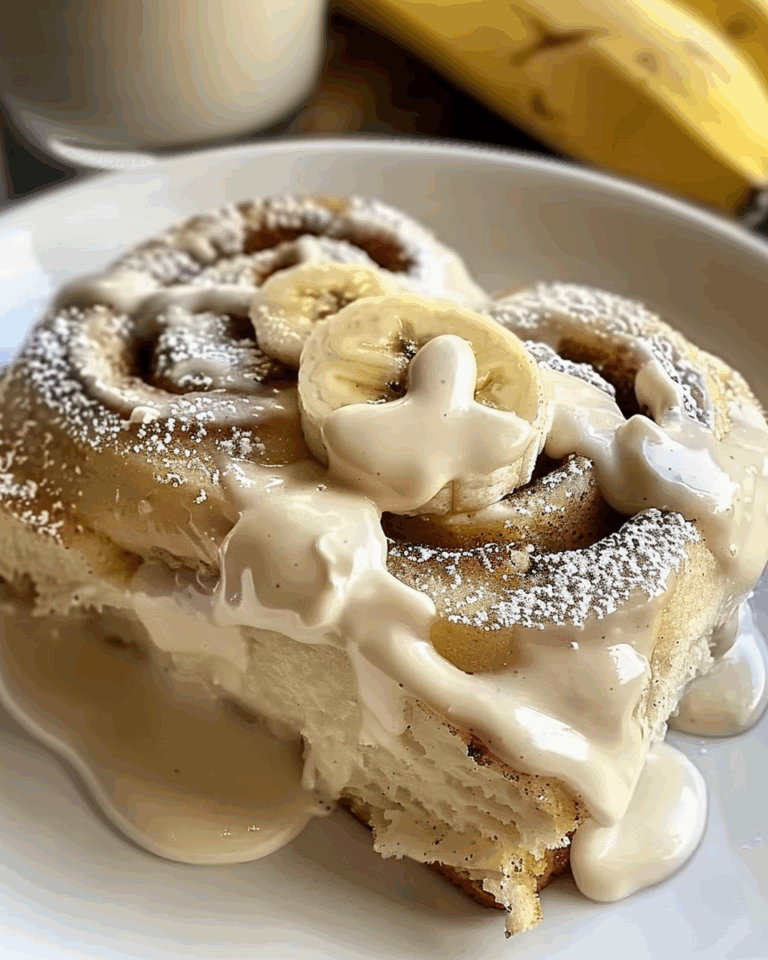 Banana Bread Cinnamon Rolls