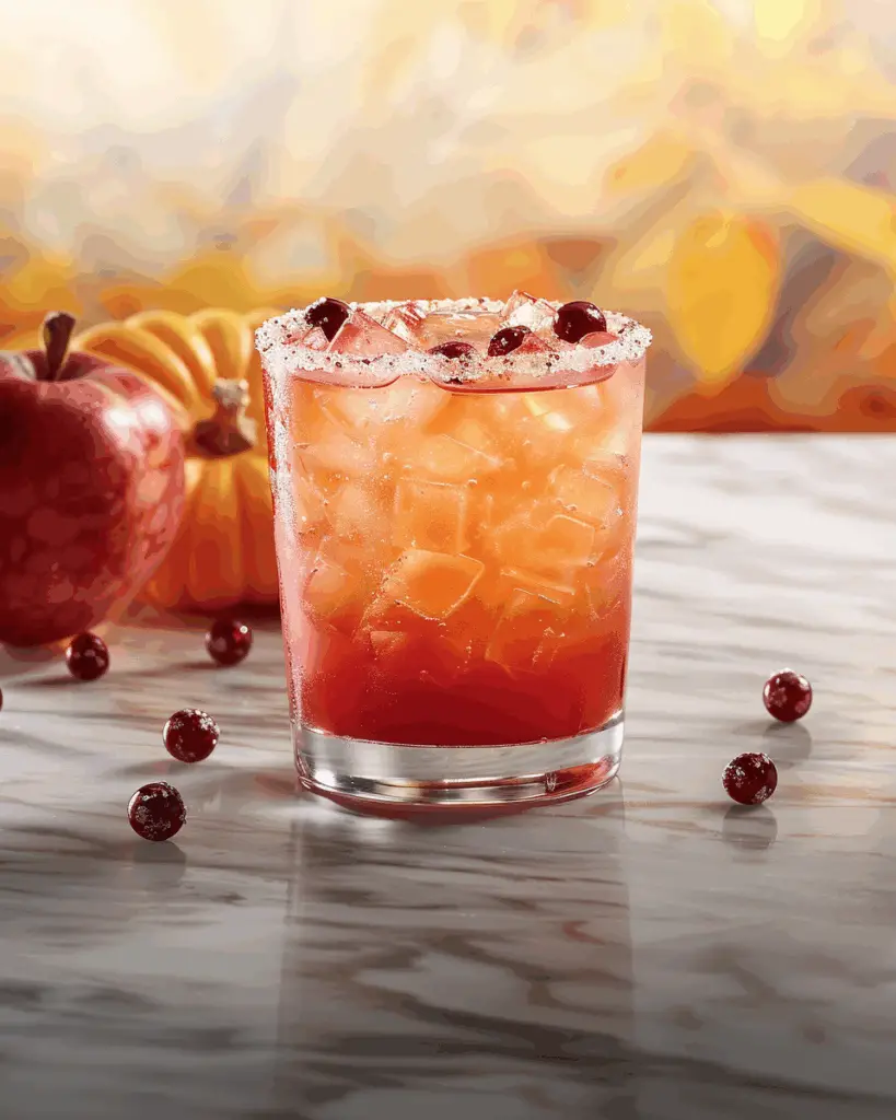 Fall Sunrise Mocktail
