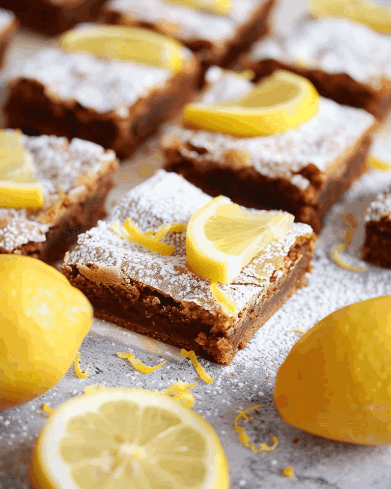 Lemon Brownies