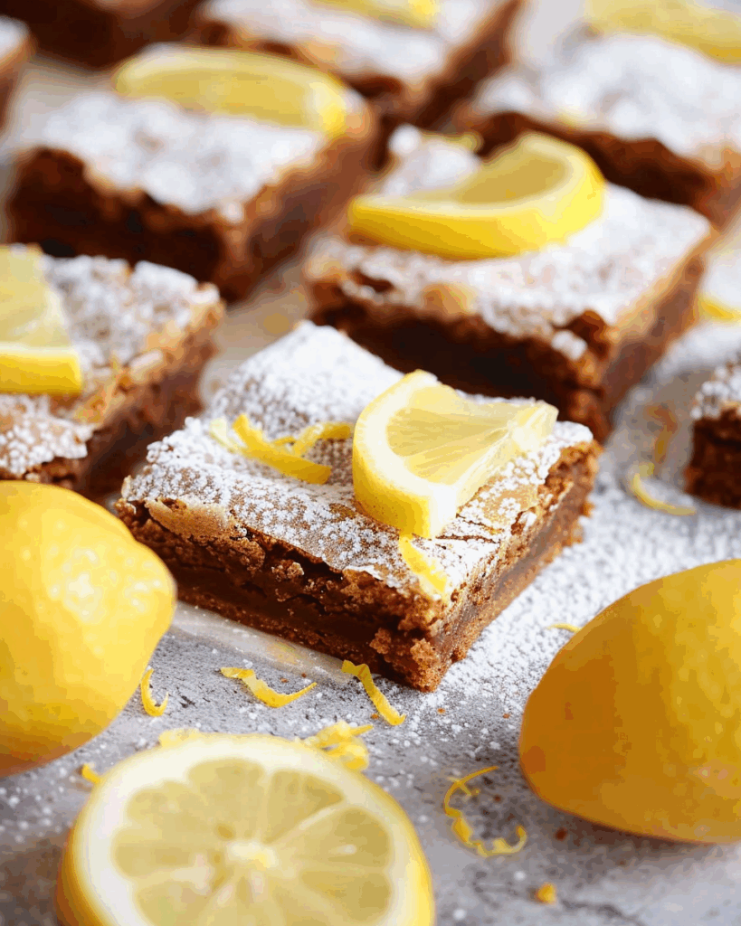 Lemon Brownies