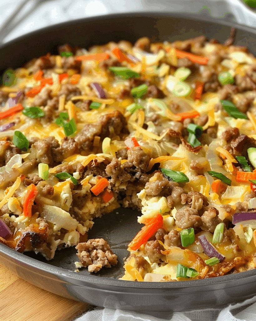 Low-Carb Easy to Make Egg Roll in a Bowl
