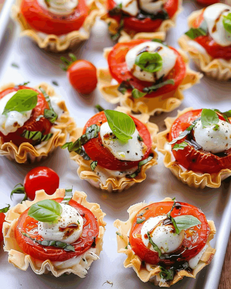 Mini Caprese Cups