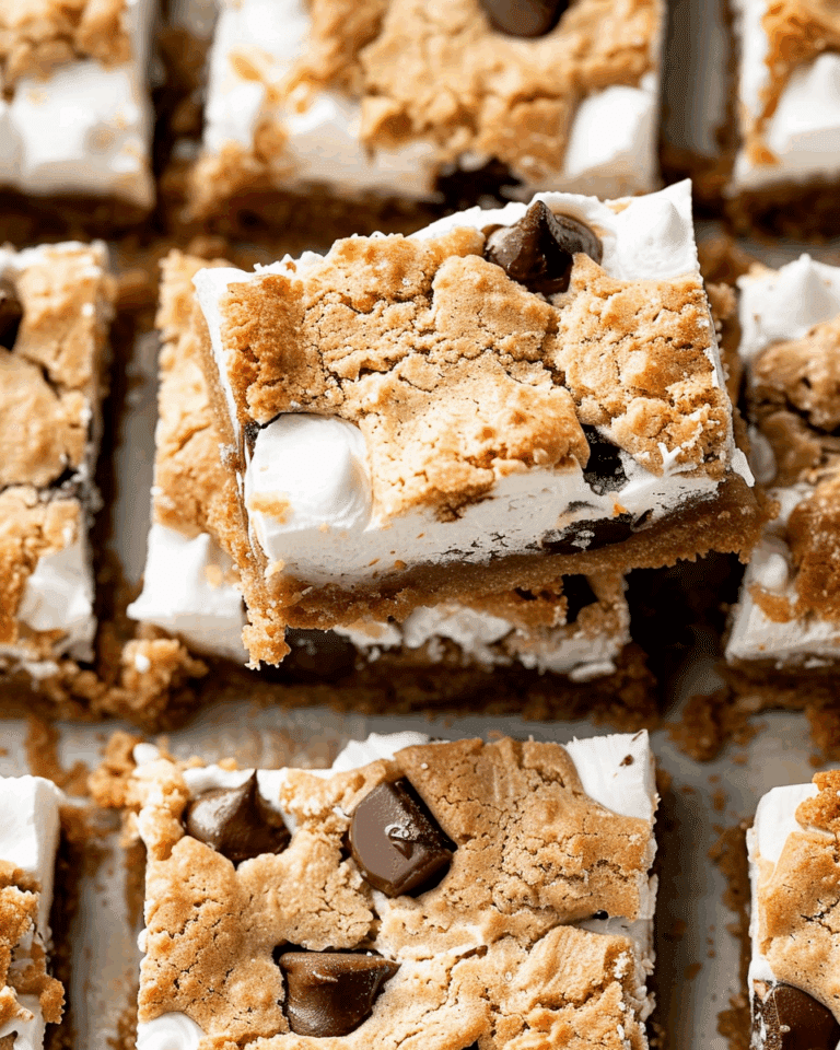 S’mores Cookie Bars