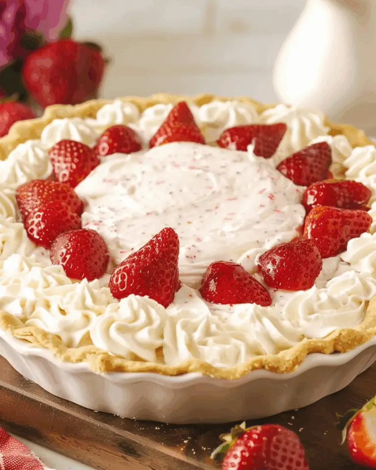 Strawberry Cream Pie