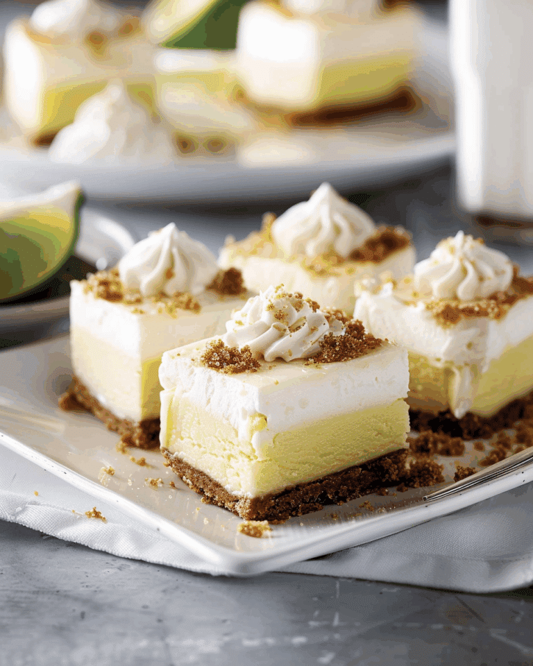 Key Lime Pie Bars
