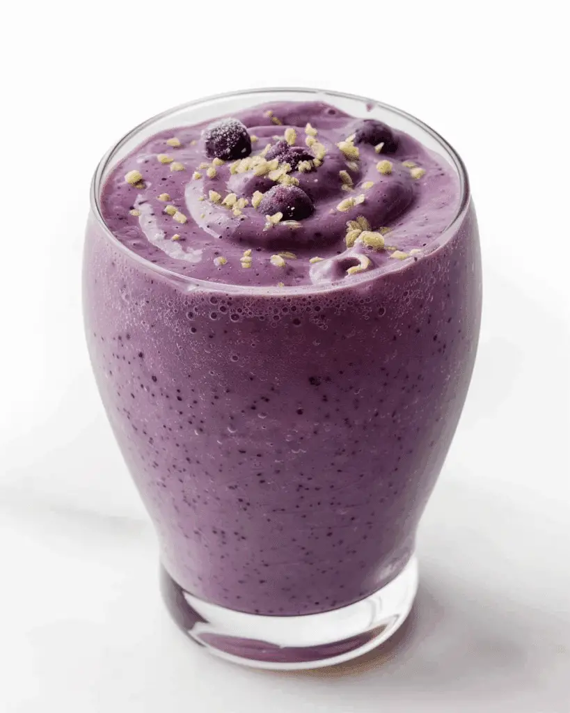 Blueberry Avocado Smoothie