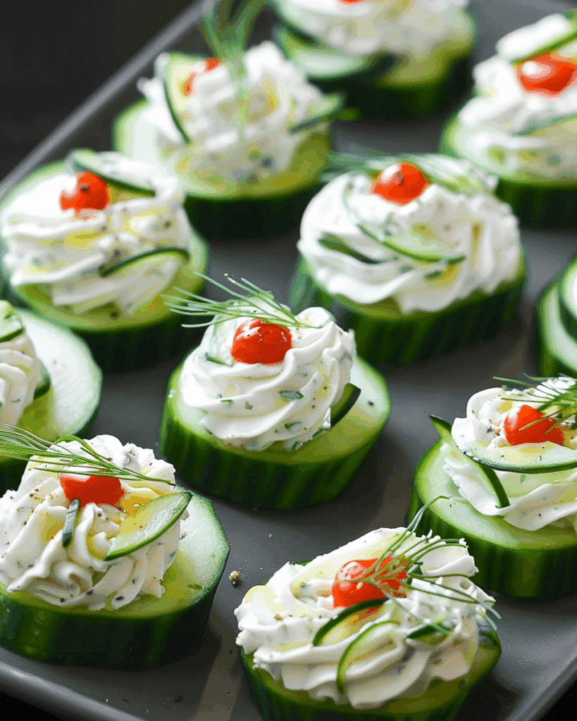 Dilly Cucumber Bites