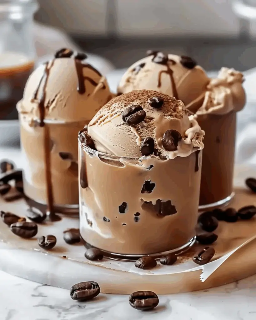 Homemade Coffee Ice Cream
