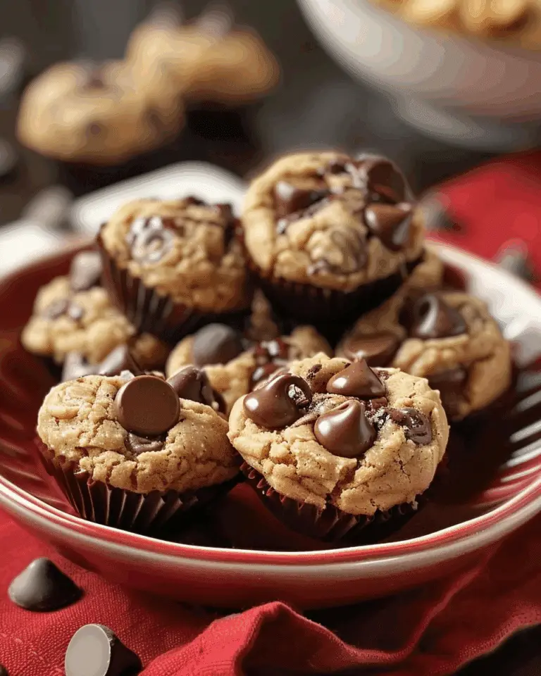 Peanut Butter Chocolate Chip Cookie Bites