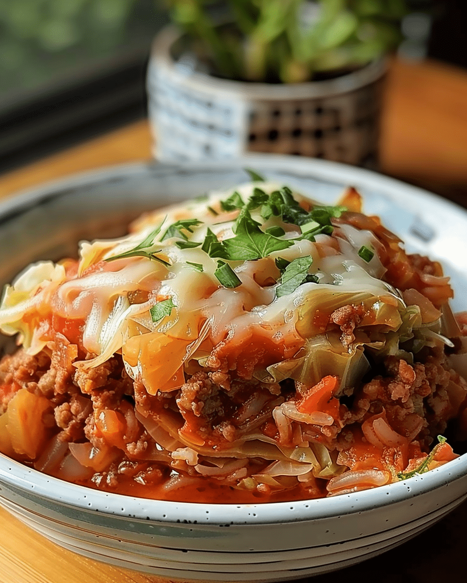 Stuffed Cabbage Roll Dish