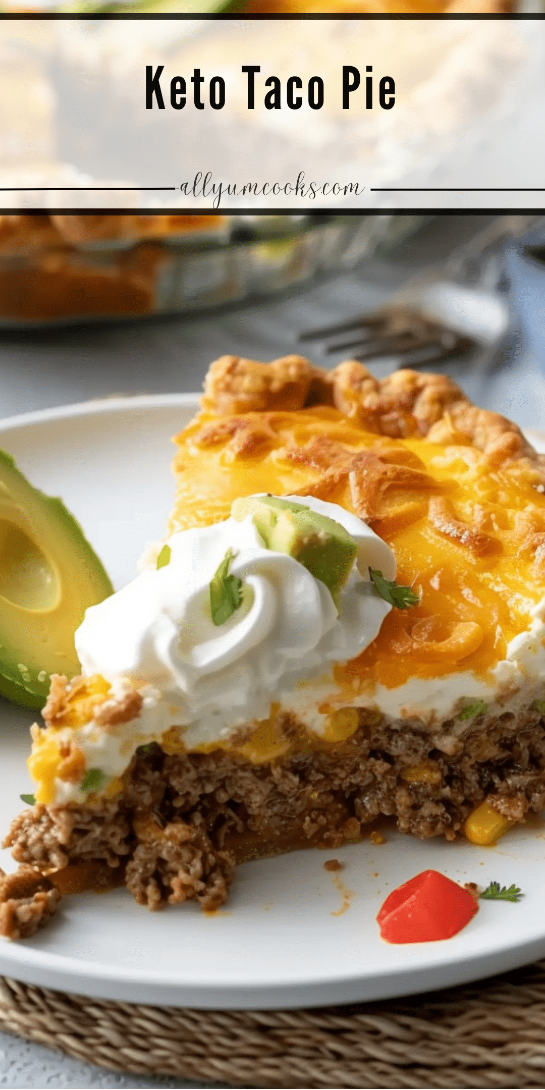 Tagketo Taco Pie Almond Flour