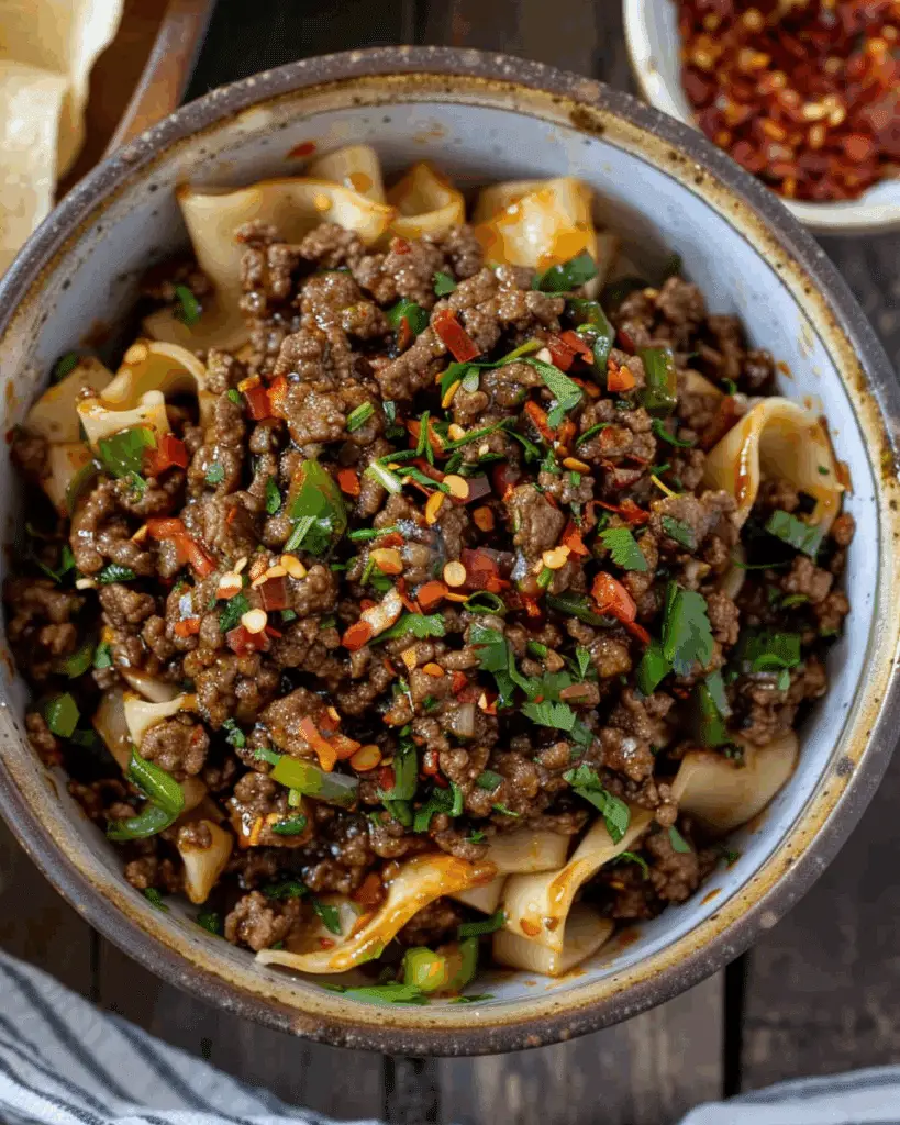 Firecracker Ground Beef