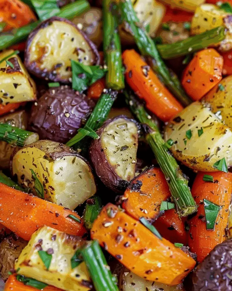 Garlic Herb Roasted Veggies