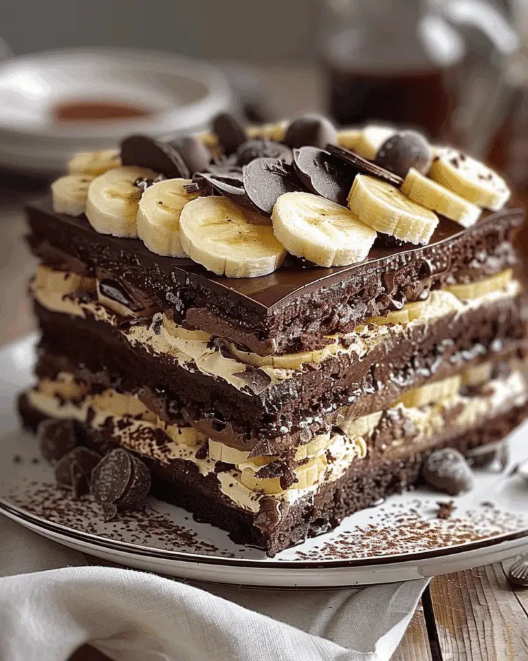 Choco-Banana Dream Layers