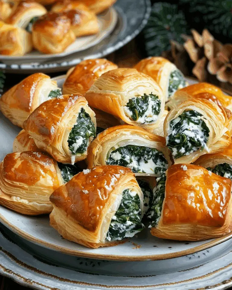 Cream Cheese Spinach Puffs