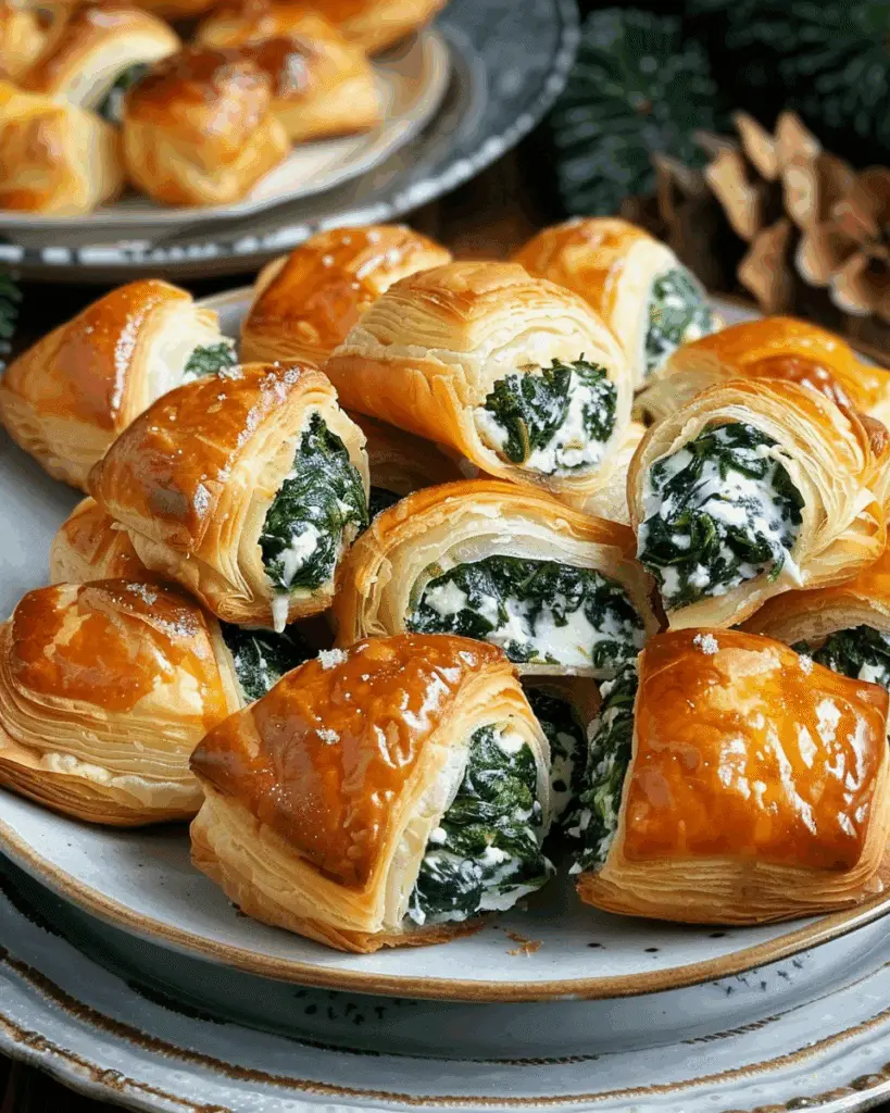 Cream Cheese Spinach Puffs