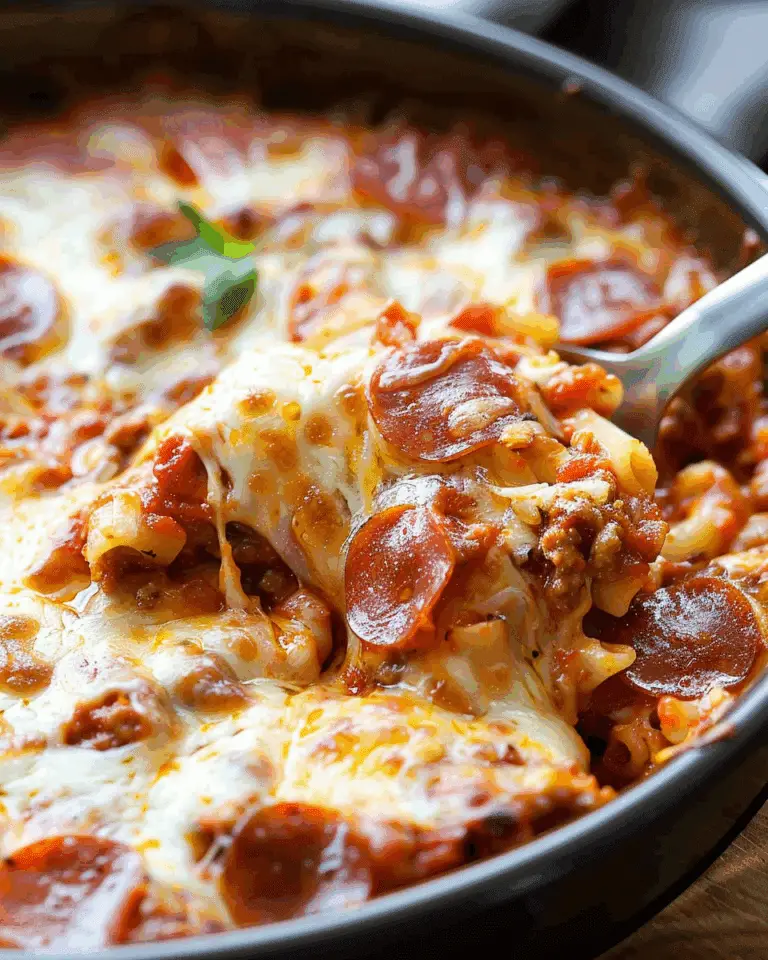 Crock Pot Pizza Casserole