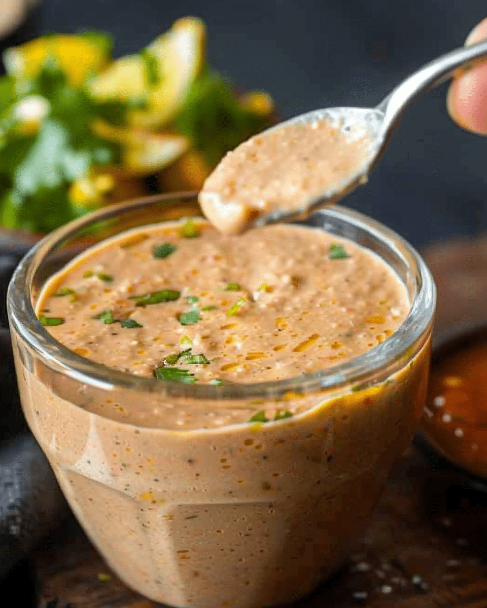 Easy Healthy Creamy Salsa Dressing