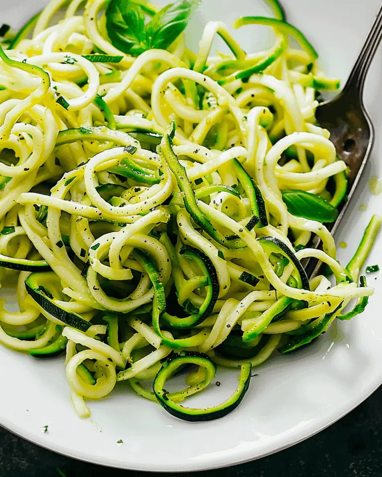 Zucchini Noodles (Zoodles)