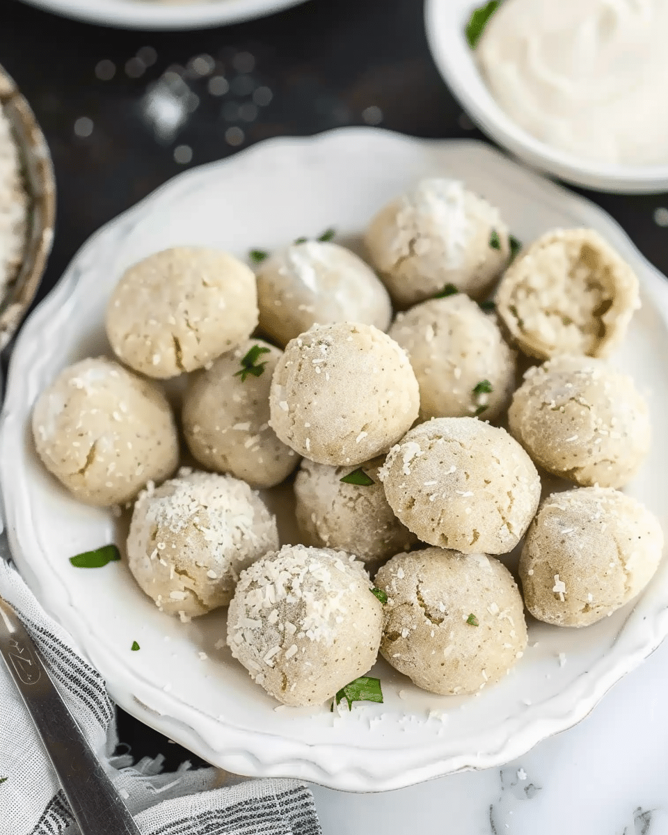 Almond Flour Dumplings