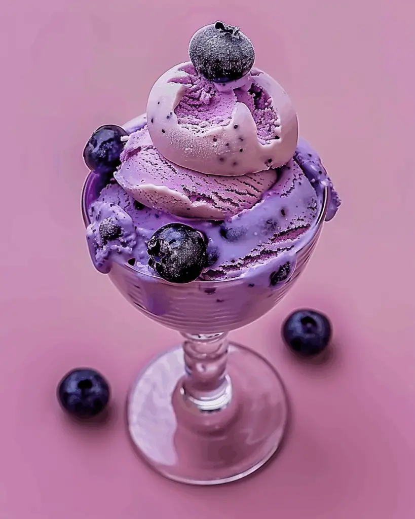 Blueberry Ice Cream