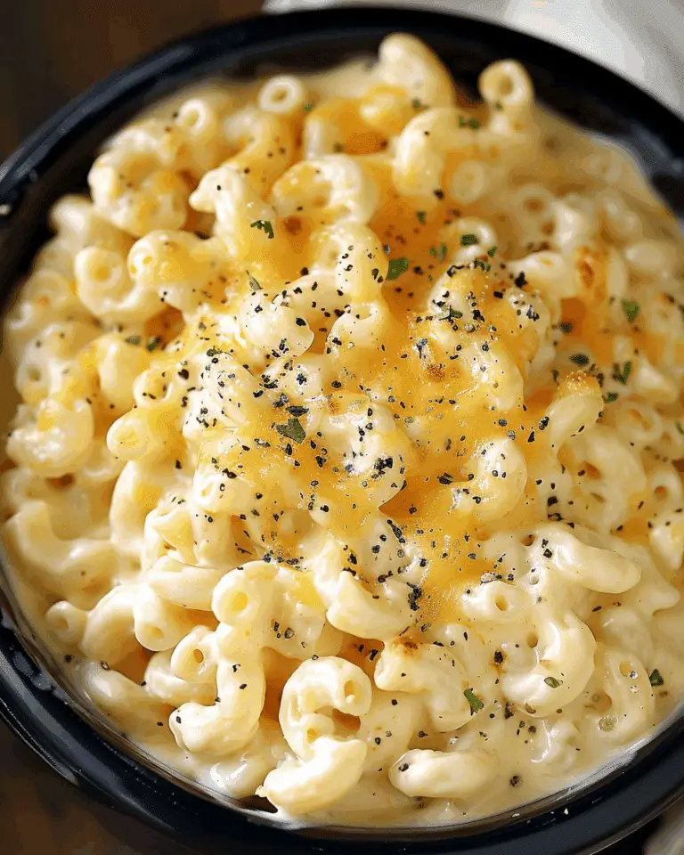 Slow Cooker Four Cheese Mac and Cheese