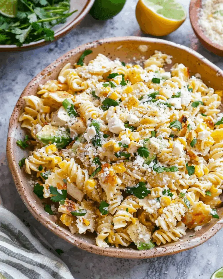 20-Minute Elote Pasta Salad