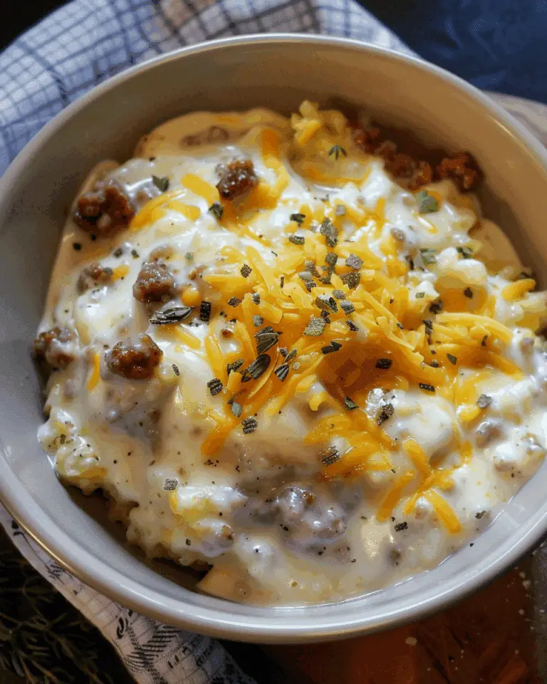 Breakfast Bowls with Sausage Gravy