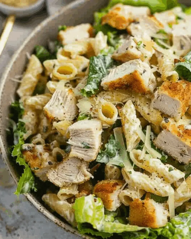Chicken Caesar Pasta Salad