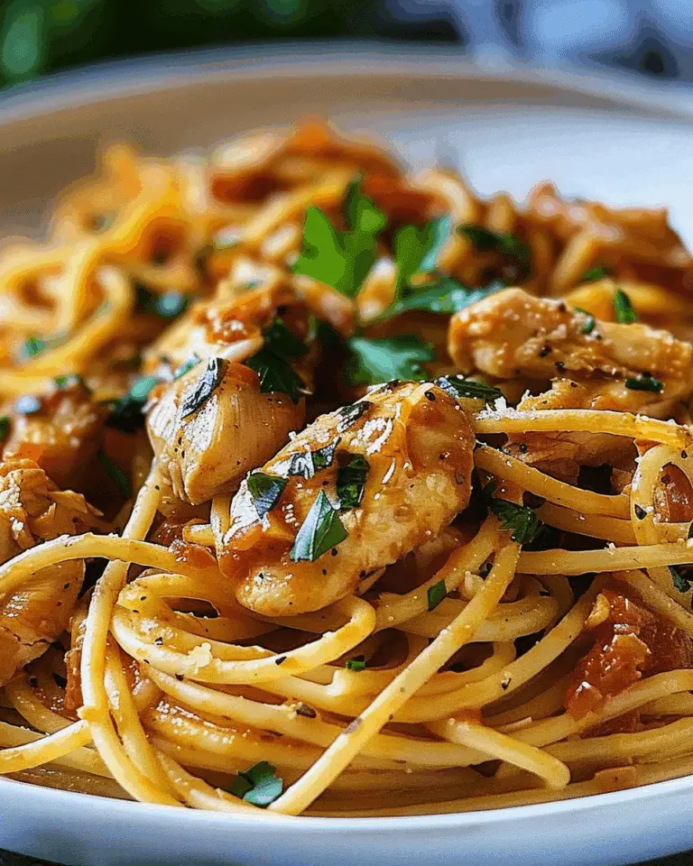 Monterey Chicken Spaghetti