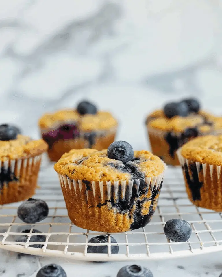 Paleo Blueberry Muffins (Made Without Almond Flour)