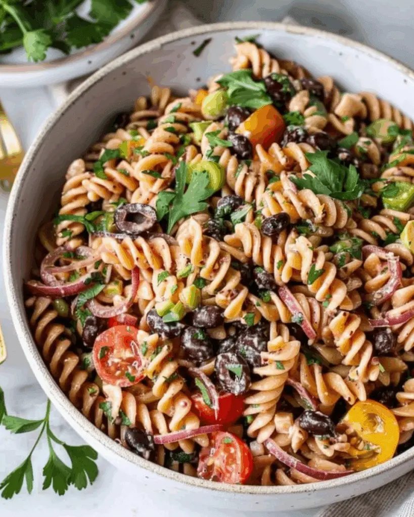 20-Minute Simple Black Bean Pasta Salad