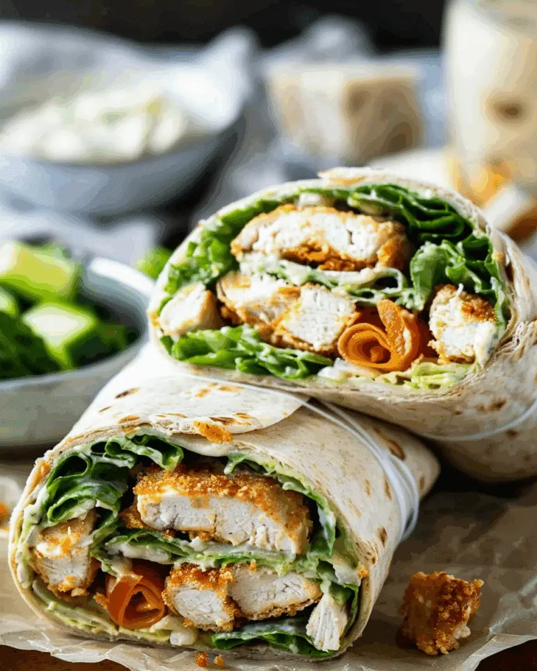 Chicken Caesar Wraps