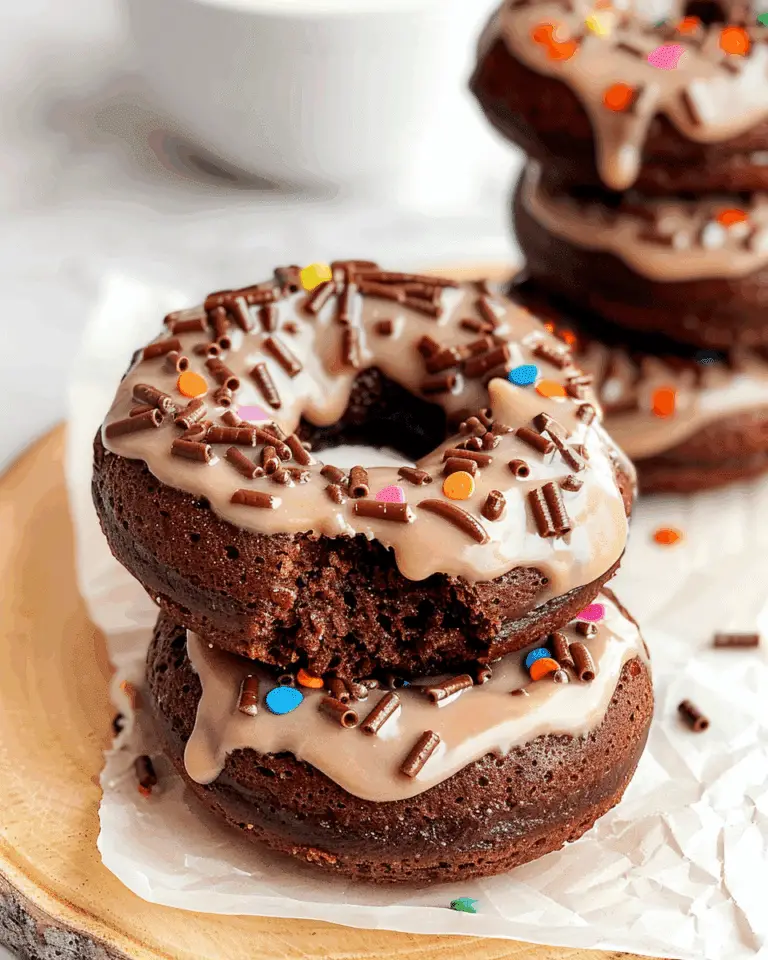 Chocolate Protein Donuts (Sugar-Free, Low Carb)