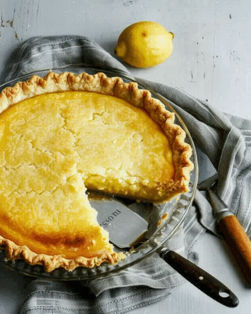 Lemon Chess Pie