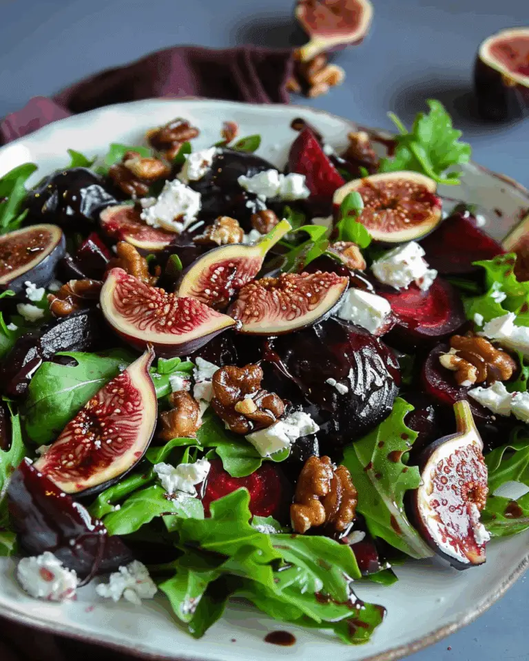 Roasted Beet and Fig Salad