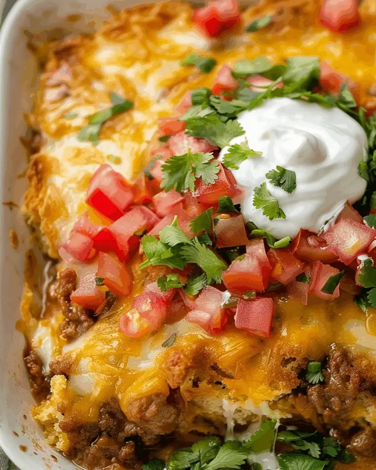 Taco Biscuit Bake