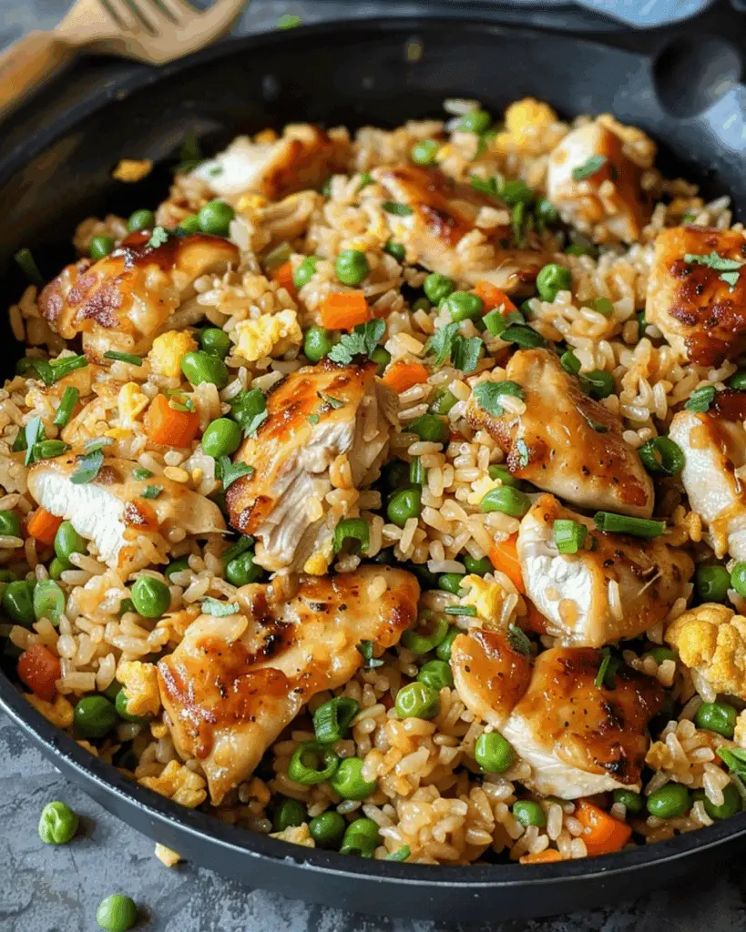 Bang Bang Chicken Fried Rice