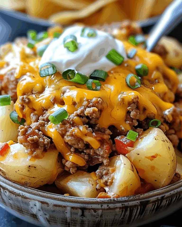 Cheesy Taco Potatoes