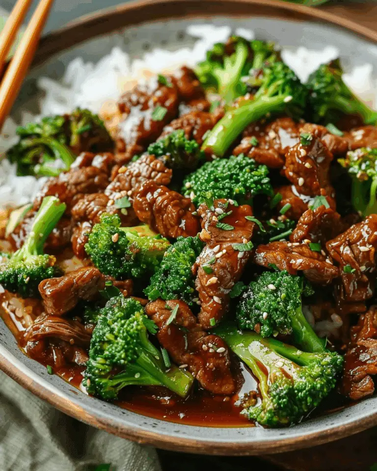 Chinese Beef and Broccoli